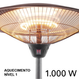 Aquecedor elétrico infravermelho Design de Pé IRS 2020 (2000 W) - Aquecimento Exterior