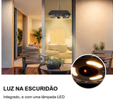 Aquecedor elétrico Heat Square Slim (2000 W) - Aquecimento Exterior