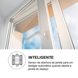 Aquecedor elétrico Klarstein Cosmic Beam Branco (2400 W) - Aquecimento Exterior